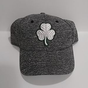Adult baseball hat adjustable with a clover